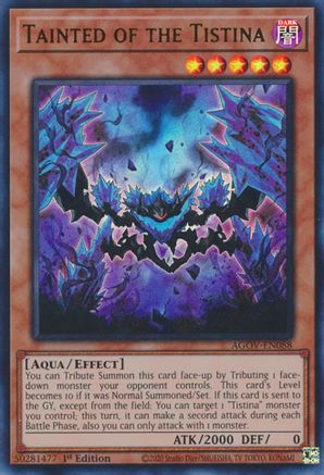 Tainted of the Tistina [AGOV-EN088] Ultra Rare – Card Brawlers