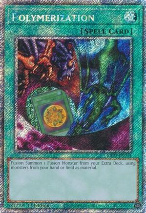 Polymerization (Alternate Art) (Platinum Secret Rare) [RA03-EN051] Platinum  Secret Rare
