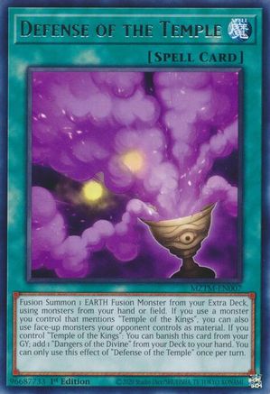 Defense of the Temple [MZTM-EN007] Rare – Card Brawlers
