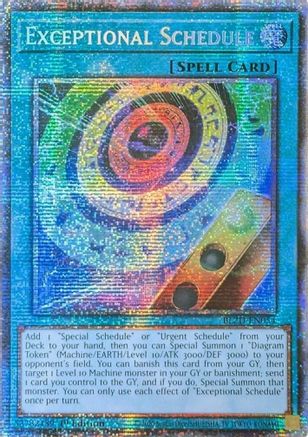 Exceptional Schedule [BLZD-EN054] Starlight Rare
