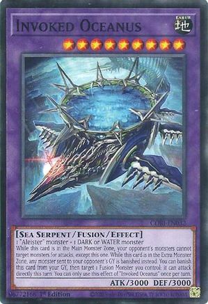 Invoked Oceanus (CORI-EN032) Common / Short Print