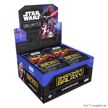 Star Wars: Unlimited - Shadows of the Galaxy Booster Box (PREORDER) July 2024 - Card Brawlers | Quebec | Canada | Yu-Gi-Oh!