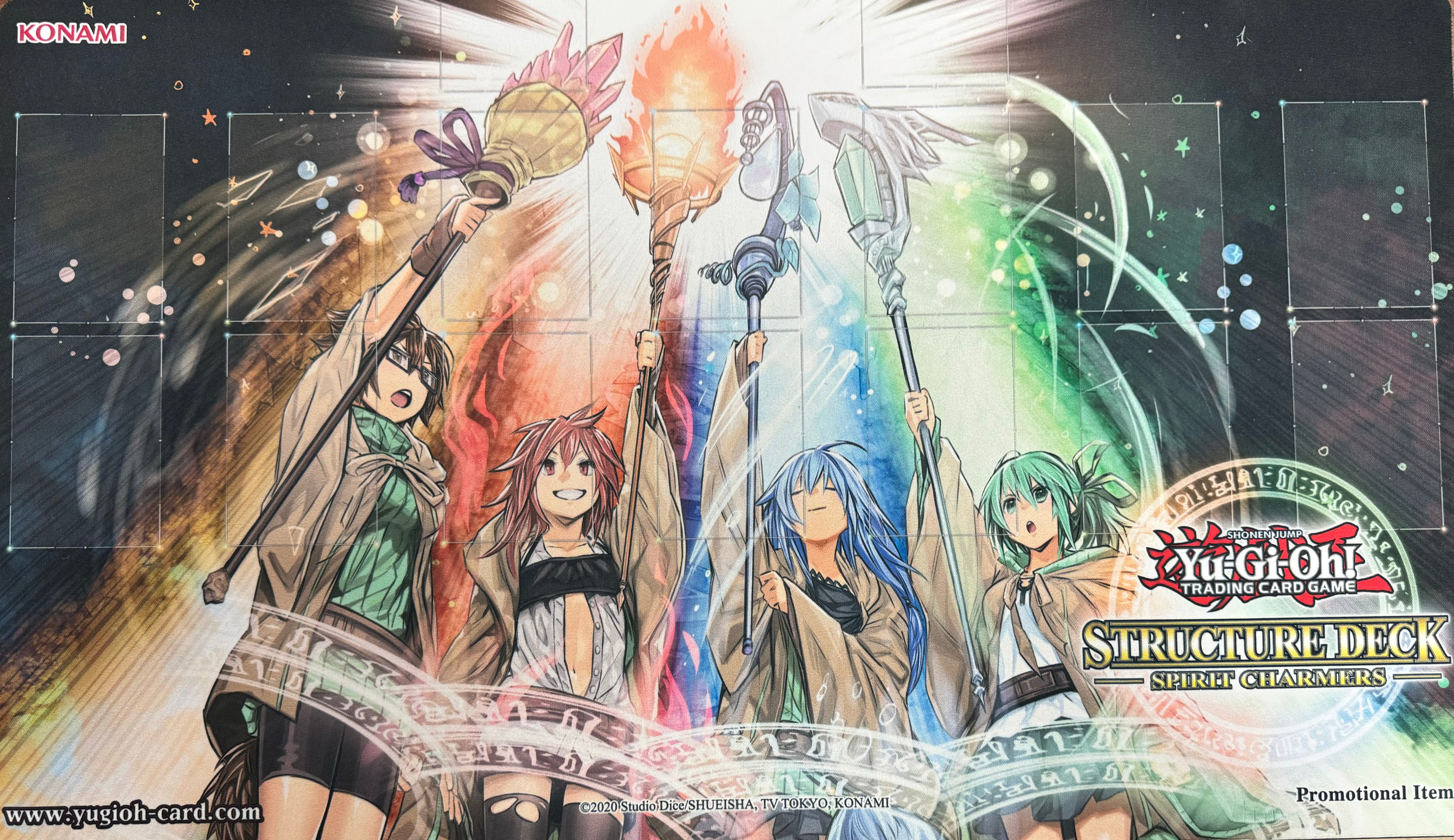 Spirit Charmers Structure Deck Yu-Gi-Oh! Playmat | Card Brawlers Spirit Charmers Structure Deck Yu-Gi-Oh! Playmat | Card Brawlers