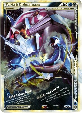 pokemon dialga and palkia card Pokemon Card Game Palkia & Dialga LEGEND 072/080 + 073/080 Japanese