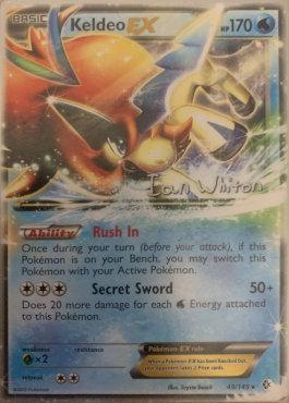 Keldeo EX (49/149) (American Gothic - Ian Whiton) [World Championships  2013]
