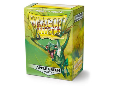 Dragon Shield Matte Sleeve -Apple Green ‘Eliban’ 100ct - Card Brawlers | Quebec | Canada | Yu-Gi-Oh!