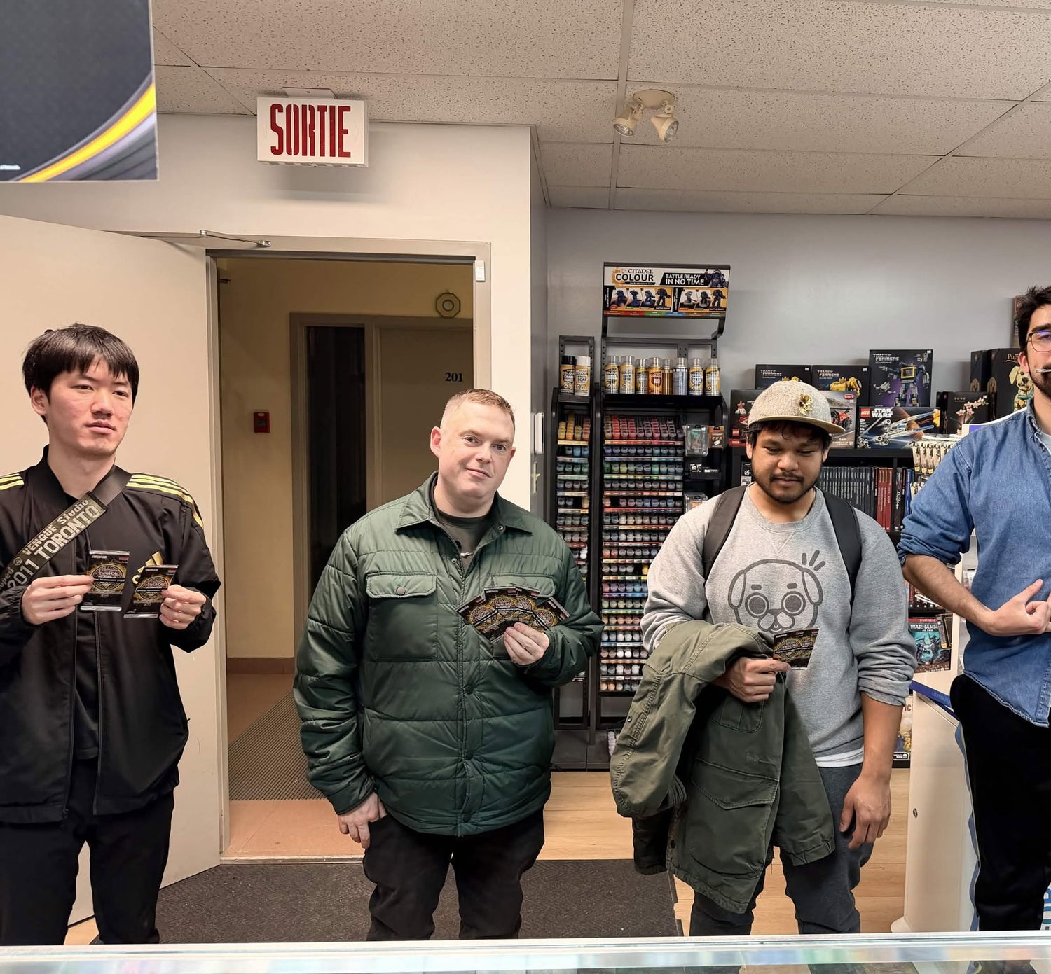 hobby store for Yu-Gi-Oh collectors near Ville-Émard 