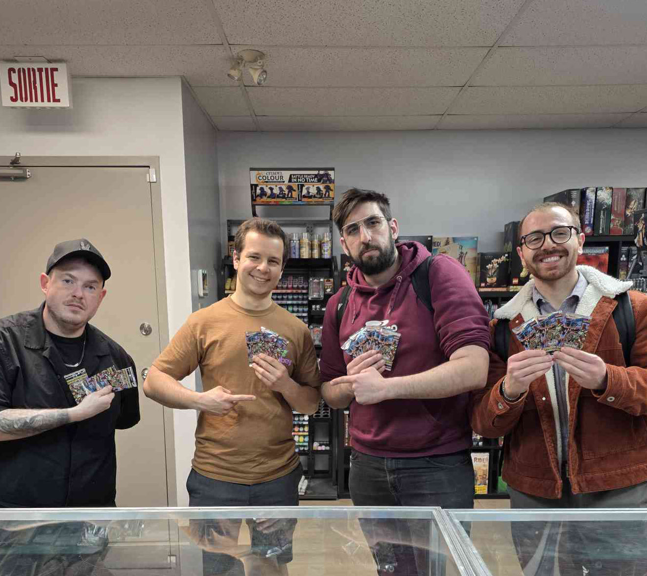 local hobby shop for competitive gamers near Outremont