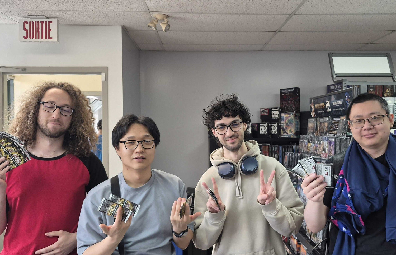 hobby store for Pokemon and sports cards 