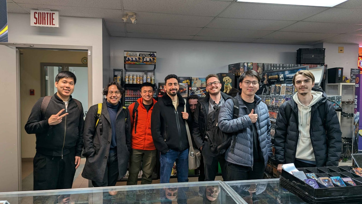 hobby store for Warhammer 40K near Outremont
