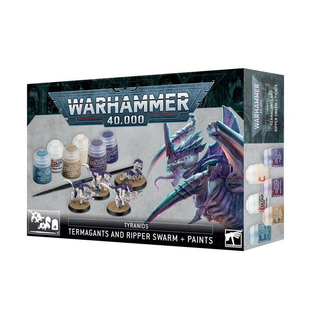 Image of the Warhammer 40k Tyranids Termagants and Ripper Swarm box