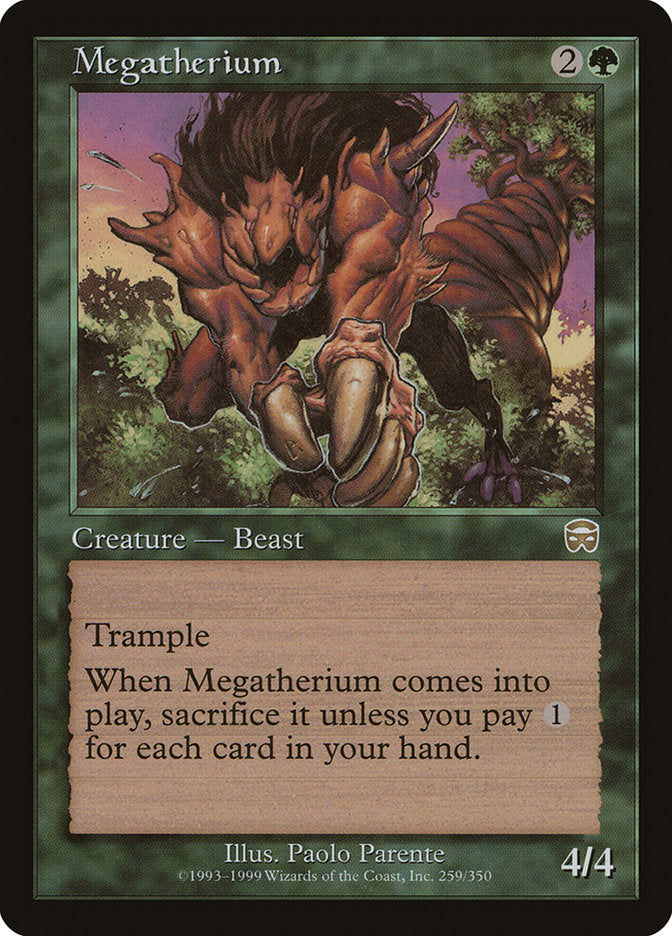 Megatherium [Mercadian Masques] - Magic: The Gathering - Card Brawlers | Quebec | Canada |
