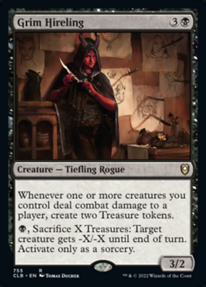 Grim Hireling [Commander Legends: Battle for Baldur's Gate] - Magic: The Gathering - Card Brawlers | Quebec | Canada |