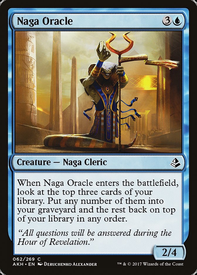 Naga Oracle [Amonkhet] - Magic: The Gathering - Card Brawlers | Quebec | Canada |
