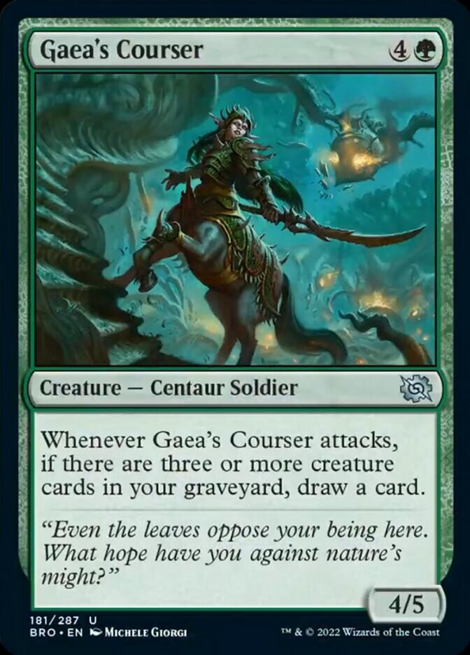 Gaea's Courser [The Brothers' War] - Magic: The Gathering - Card Brawlers | Quebec | Canada |
