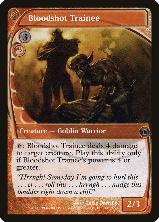 Bloodshot Trainee [Future Sight] - Magic: The Gathering - Card Brawlers | Quebec | Canada |
