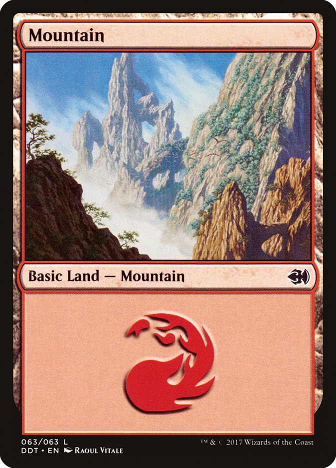 Mountain (63) [Duel Decks: Merfolk vs. Goblins] - Magic: The Gathering - Card Brawlers | Quebec | Canada |