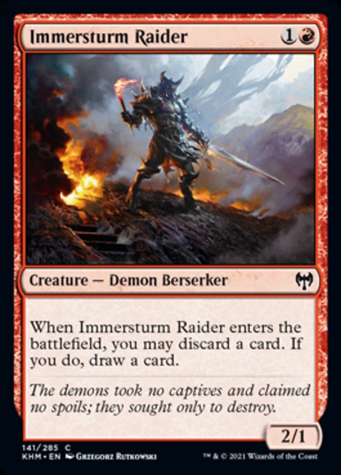 Immersturm Raider [Kaldheim] - Magic: The Gathering - Card Brawlers | Quebec | Canada |