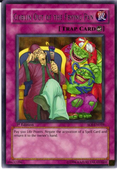 Goblin Out of the Frying Pan [SOI-EN059] Rare - Yu-Gi-Oh! - Card Brawlers | Quebec | Canada |