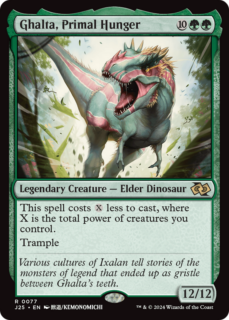 Ghalta, Primal Hunger (Anime) [Foundations Jumpstart] - Magic: The Gathering - Card Brawlers | Quebec | Canada |