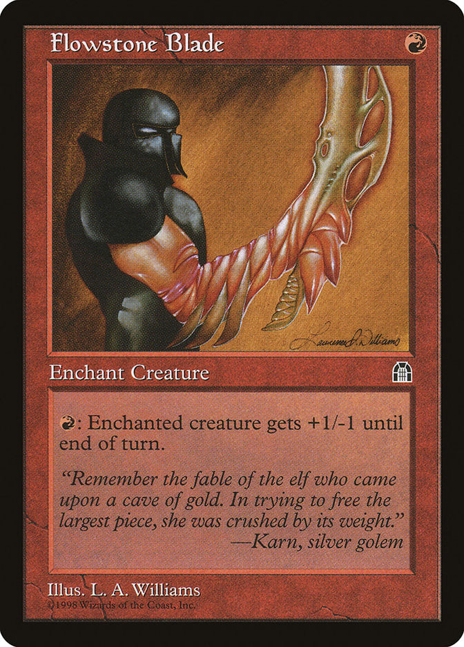 Flowstone Blade [Stronghold] - Magic: The Gathering - Card Brawlers | Quebec | Canada |