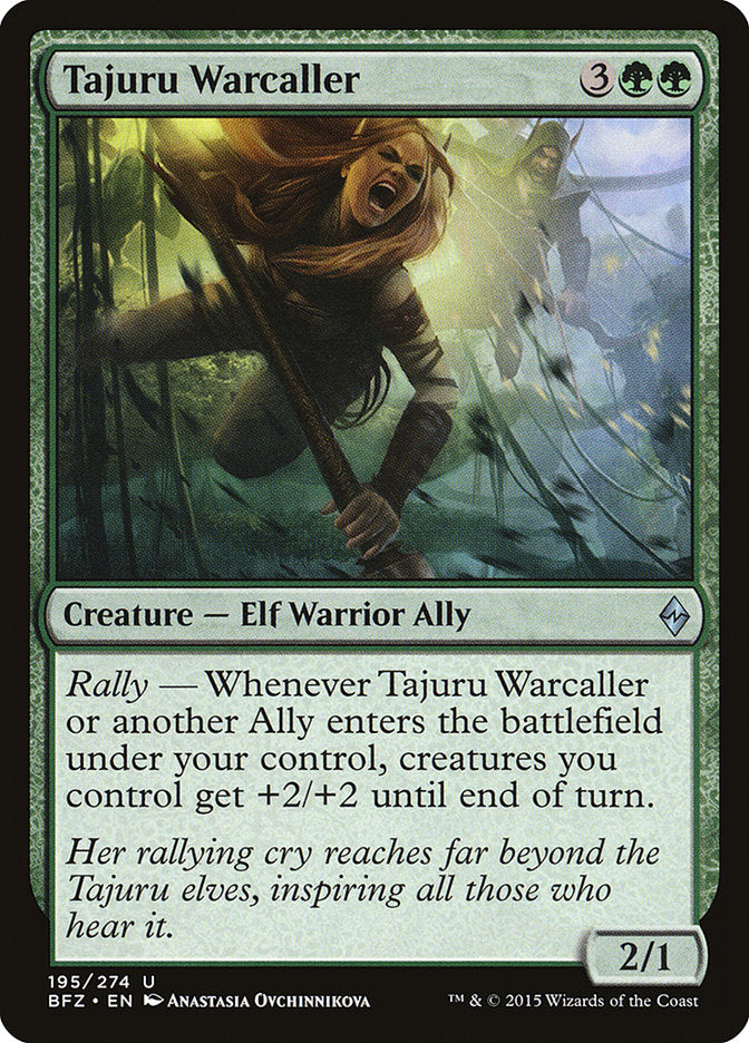 Tajuru Warcaller [Battle for Zendikar] - Magic: The Gathering - Card Brawlers | Quebec | Canada |