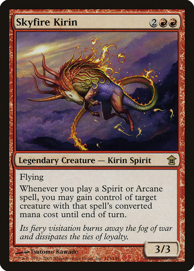 Skyfire Kirin [Saviors of Kamigawa] - Magic: The Gathering - Card Brawlers | Quebec | Canada |