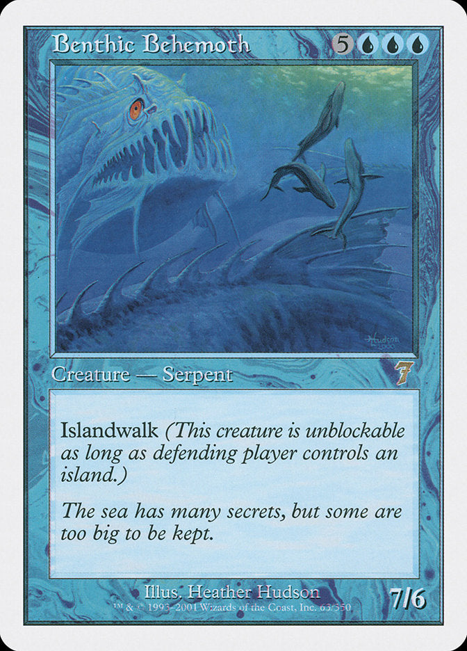 Benthic Behemoth [Seventh Edition] - Magic: The Gathering - Card Brawlers | Quebec | Canada |