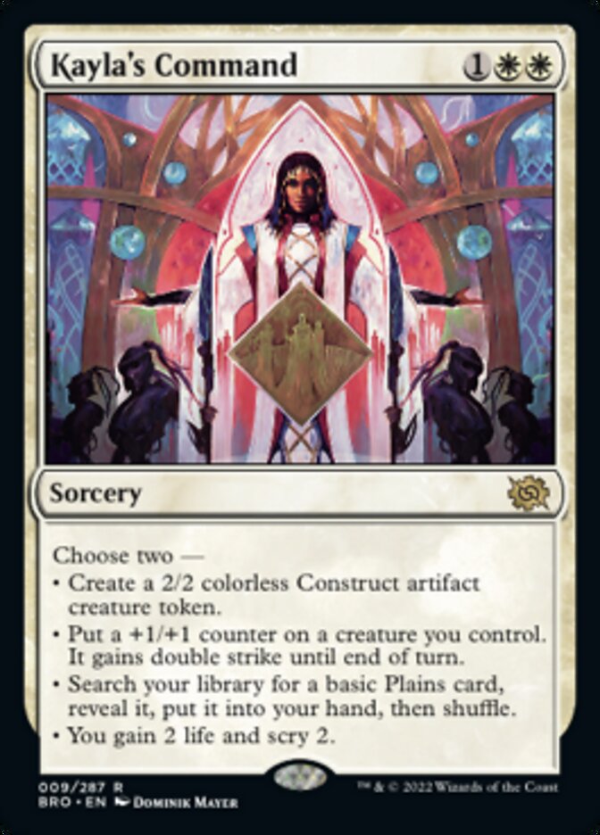 Kayla's Command [The Brothers' War] - Magic: The Gathering - Card Brawlers | Quebec | Canada |