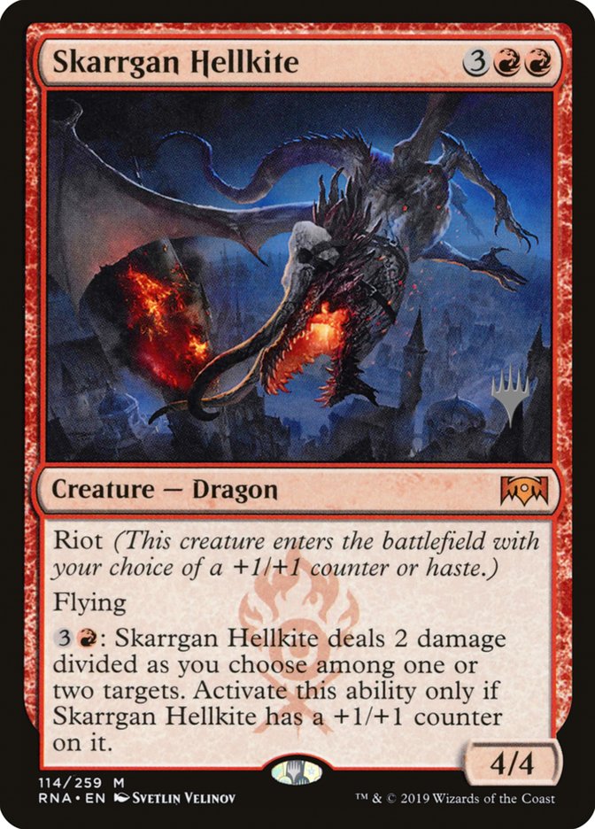 Skarrgan Hellkite (Promo Pack) [Ravnica Allegiance Promos] - Magic: The Gathering - Card Brawlers | Quebec | Canada |