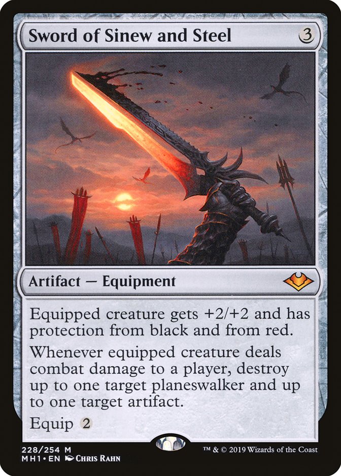Sword of Sinew and Steel [Modern Horizons] - Magic: The Gathering - Card Brawlers | Quebec | Canada |
