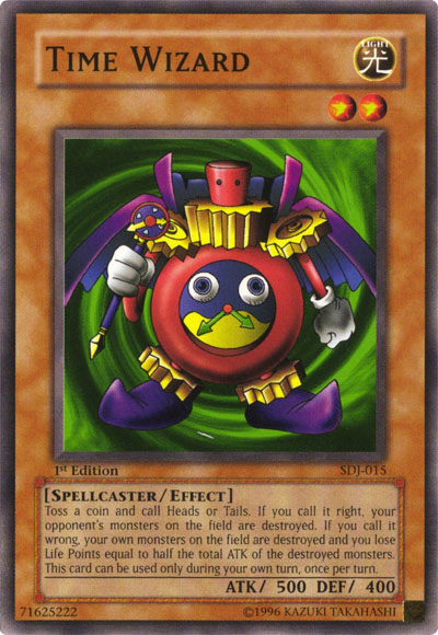 Time Wizard [SDJ-015] Common - Yu-Gi-Oh! - Card Brawlers | Quebec | Canada |