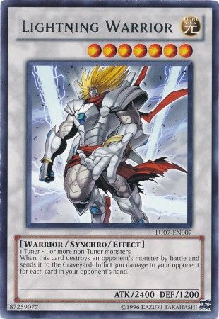 Lightning Warrior [TU07-EN007] Rare - Yu-Gi-Oh! - Card Brawlers | Quebec | Canada |