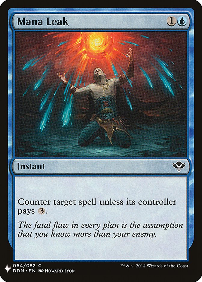 Mana Leak [Mystery Booster] - Magic: The Gathering - Card Brawlers | Quebec | Canada |