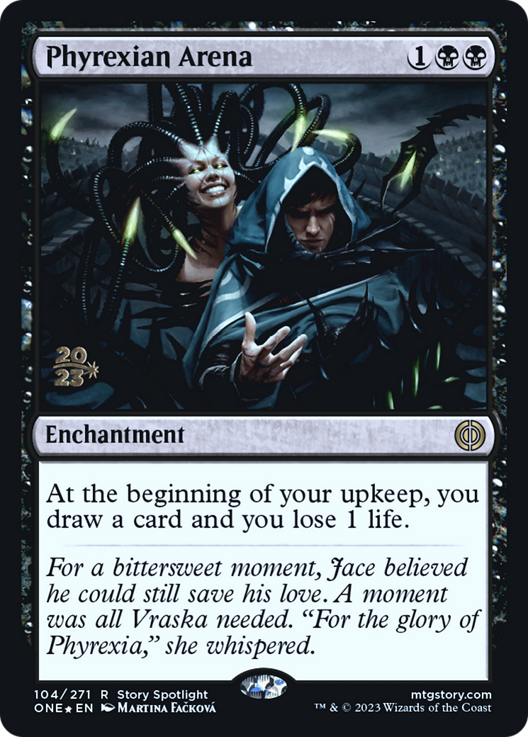 Phyrexian Arena [Phyrexia: All Will Be One Prerelease Promos] - Magic: The Gathering - Card Brawlers | Quebec | Canada |