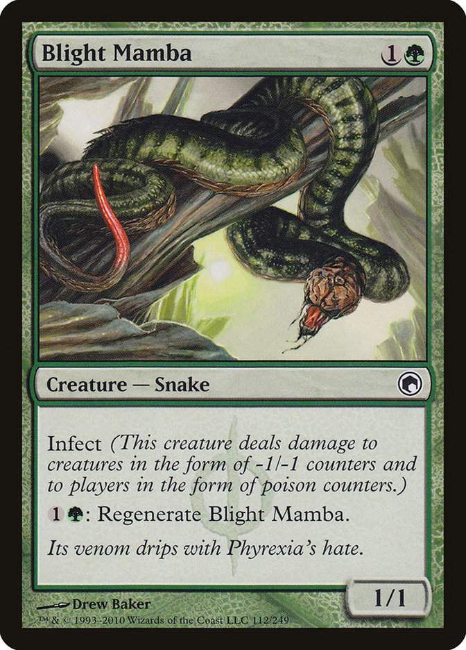 Blight Mamba [Scars of Mirrodin] - Magic: The Gathering - Card Brawlers | Quebec | Canada |