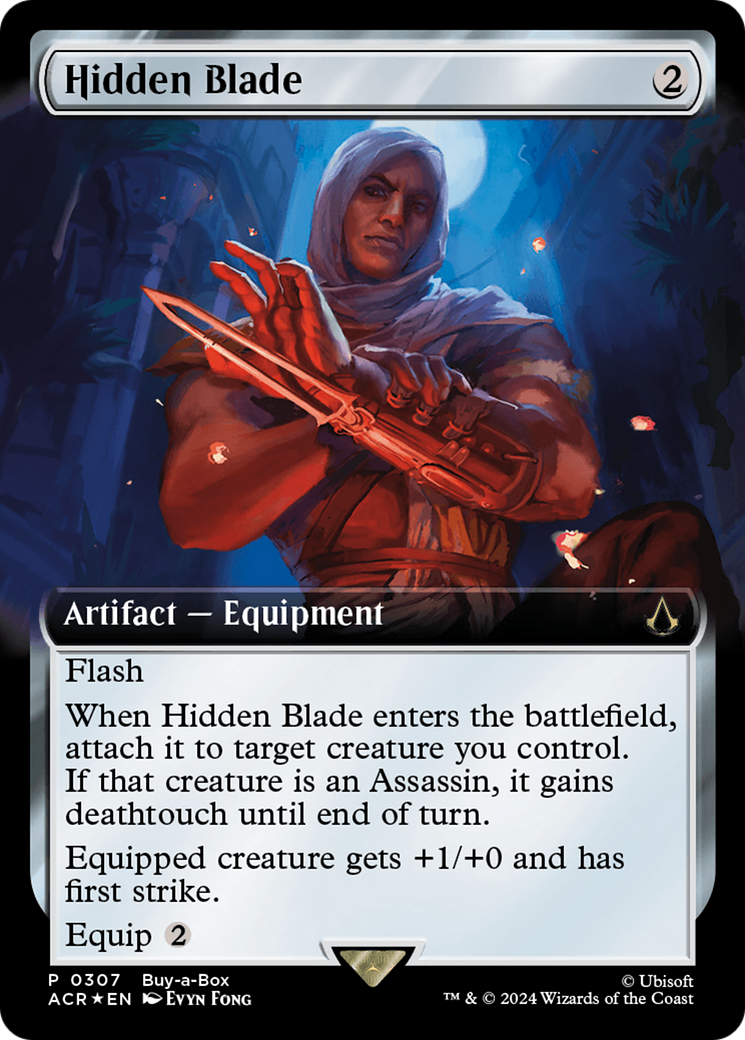Hidden Blade (Extended Art) [Assassin's Creed Promos] - Magic: The Gathering - Card Brawlers | Quebec | Canada |