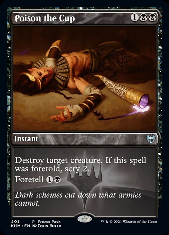 Poison the Cup (Promo Pack) [Kaldheim Promos] - Magic: The Gathering - Card Brawlers | Quebec | Canada |