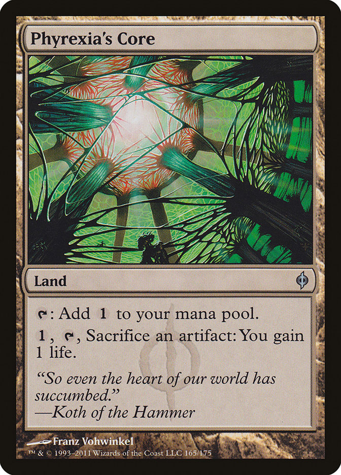Phyrexia's Core [New Phyrexia] - Magic: The Gathering - Card Brawlers | Quebec | Canada |