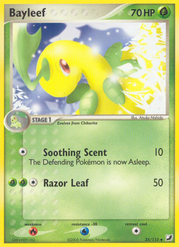 Bayleef (35/115) [EX: Unseen Forces] - Pokémon - Card Brawlers | Quebec | Canada |