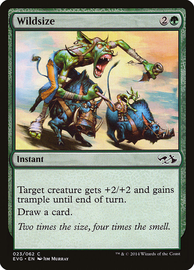 Wildsize (Elves vs. Goblins) [Duel Decks Anthology] - Magic: The Gathering - Card Brawlers | Quebec | Canada |