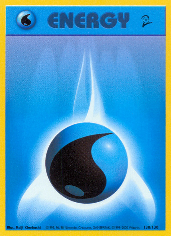 Water Energy (130/130) [Base Set 2] - Pokémon - Card Brawlers | Quebec | Canada |