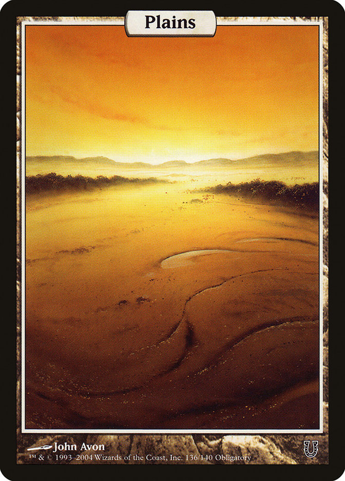 Plains (136) [Unhinged] - Magic: The Gathering - Card Brawlers | Quebec | Canada |