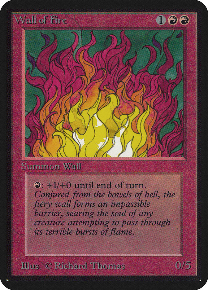 Wall of Fire [Alpha Edition] - Magic: The Gathering - Card Brawlers | Quebec | Canada |