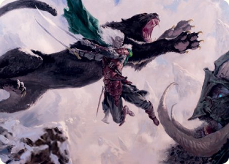 Drizzt Do'Urden Art Card [Dungeons & Dragons: Adventures in the Forgotten Realms Art Series] - Magic: The Gathering - Card Brawlers | Quebec | Canada |