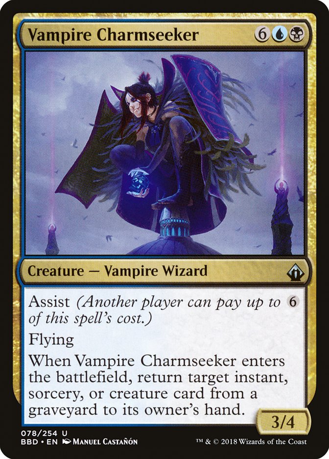 Vampire Charmseeker [Battlebond] - Magic: The Gathering - Card Brawlers | Quebec | Canada |