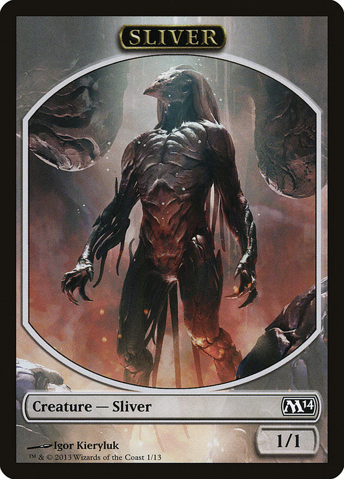 Sliver Token [Magic 2014 Tokens] - Magic: The Gathering - Card Brawlers | Quebec | Canada |
