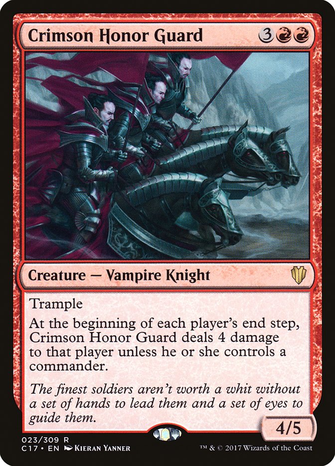Crimson Honor Guard [Commander 2017] - Magic: The Gathering - Card Brawlers | Quebec | Canada |