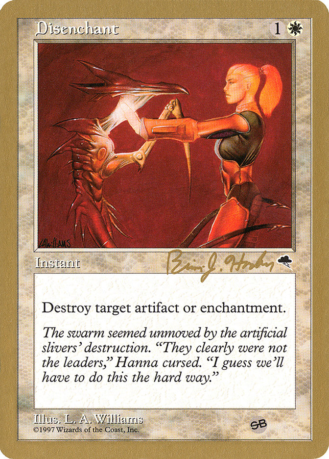 Disenchant (Brian Hacker) (SB) [World Championship Decks 1998] - Magic: The Gathering - Card Brawlers | Quebec | Canada |