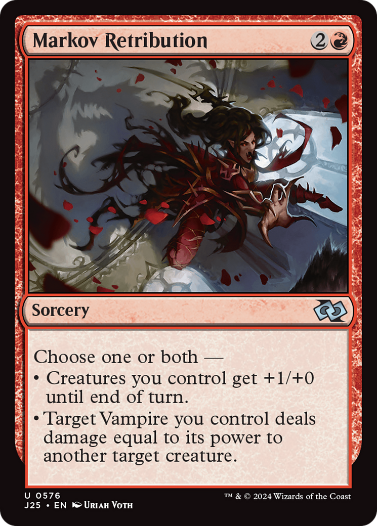 Markov Retribution [Foundations Jumpstart] - Magic: The Gathering - Card Brawlers | Quebec | Canada |